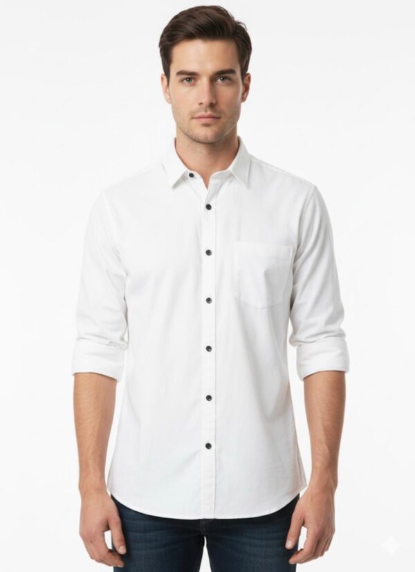 Classic White Oxford Shirt